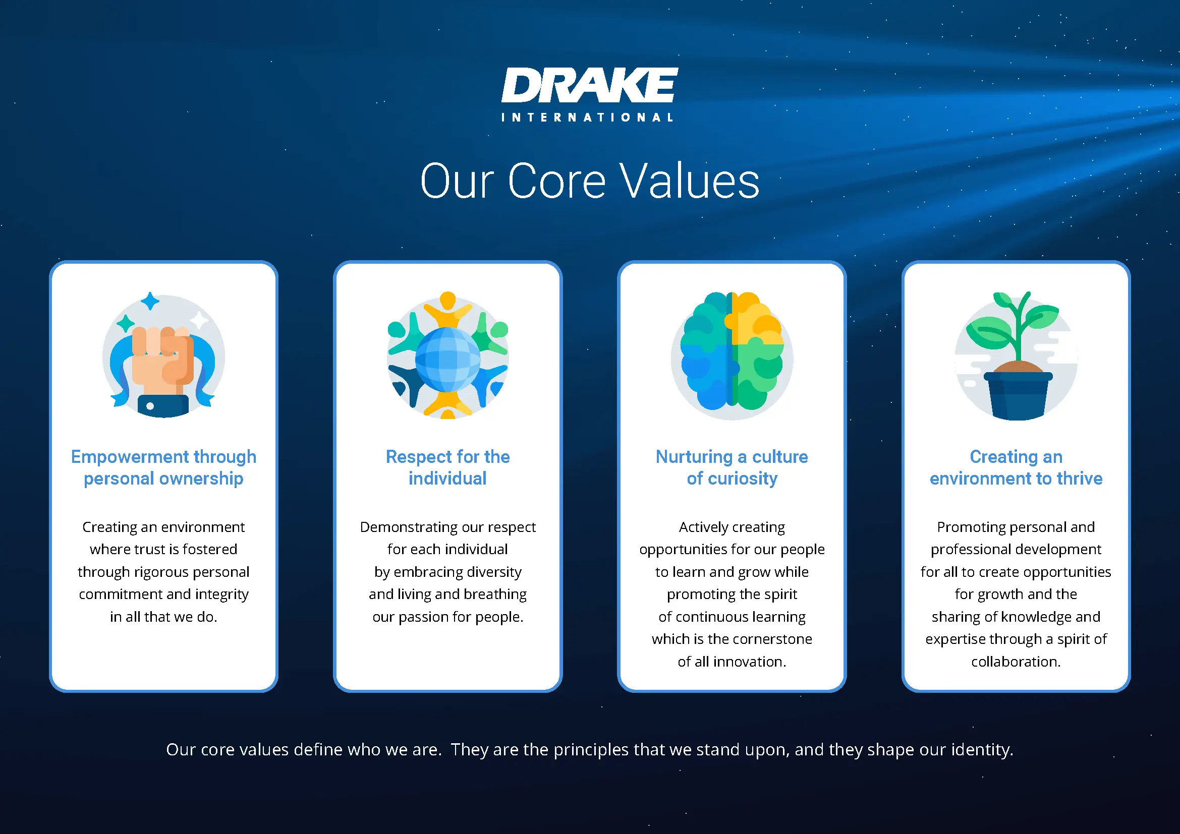 Our values